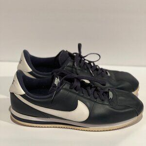 Nike Cortez Leather Navy White Sail Size 11